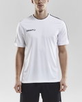 Craft Sport-Tshirt Progress Practise (100% Polyester) weiss/schwarz Herren
